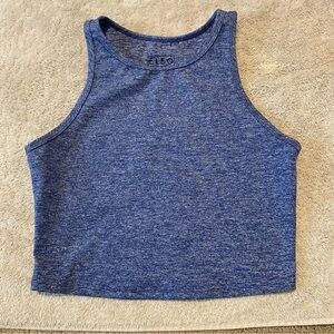 Fleo High neck racerback crop tank